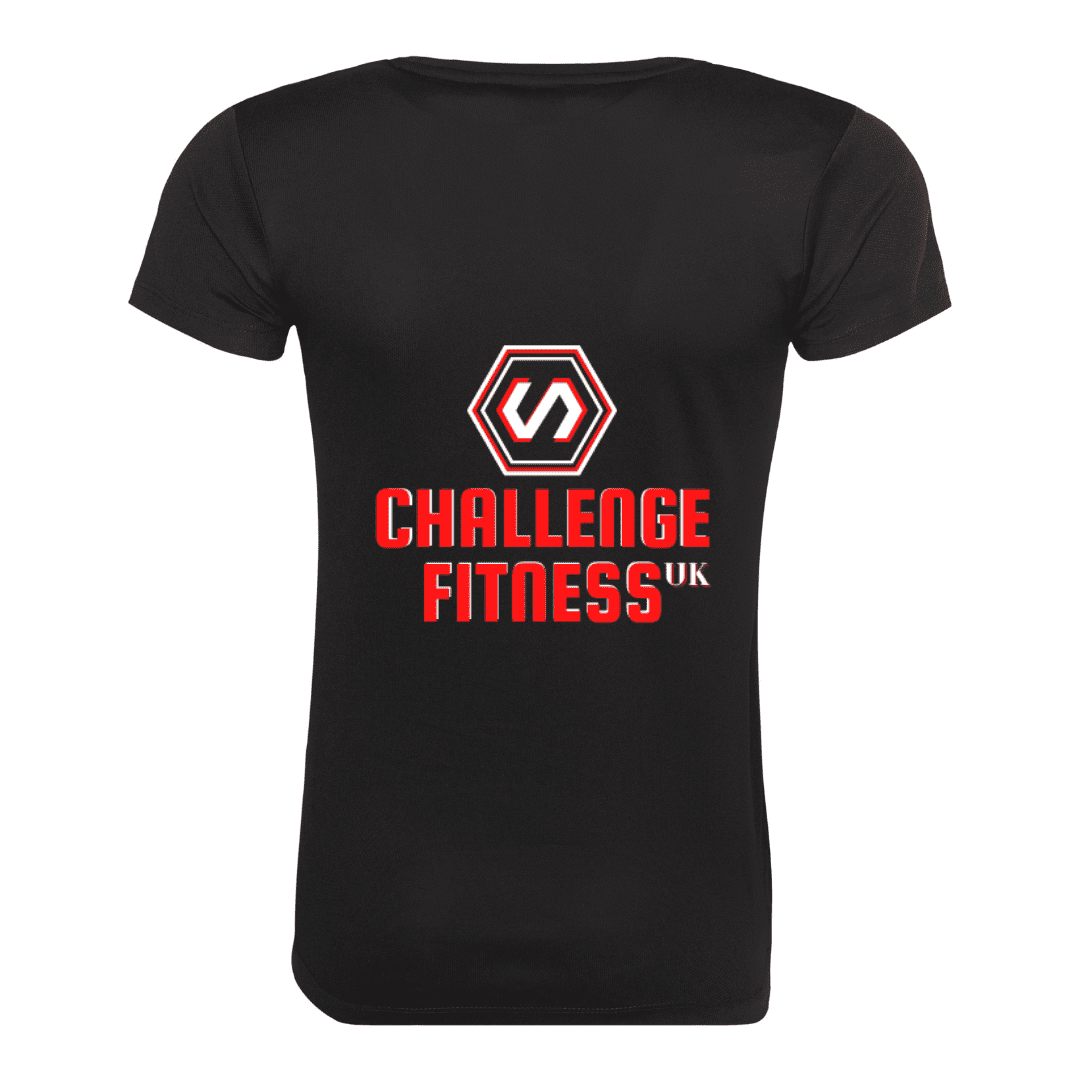 ChallengeFitnessUK - Cool Plus T-shirt Ladies (JC005) - Back