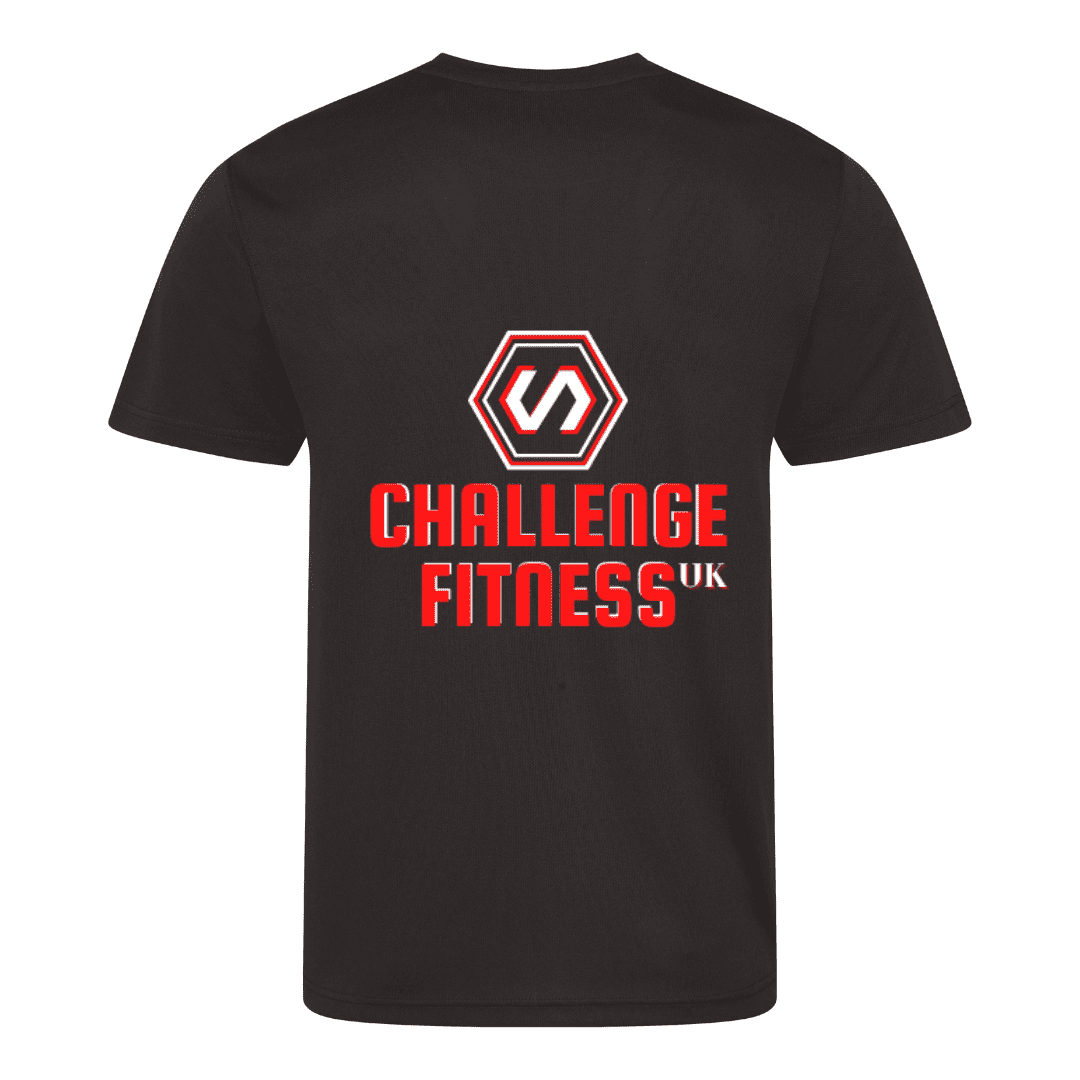 ChallengeFitnessUK - Cool Plus T-shirt Men (JC001) - Back