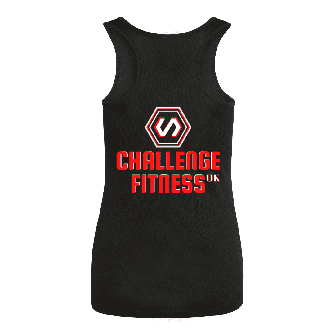 ChallengeFitnessUK- Cool Plus Vest Ladies (JC015) - Back