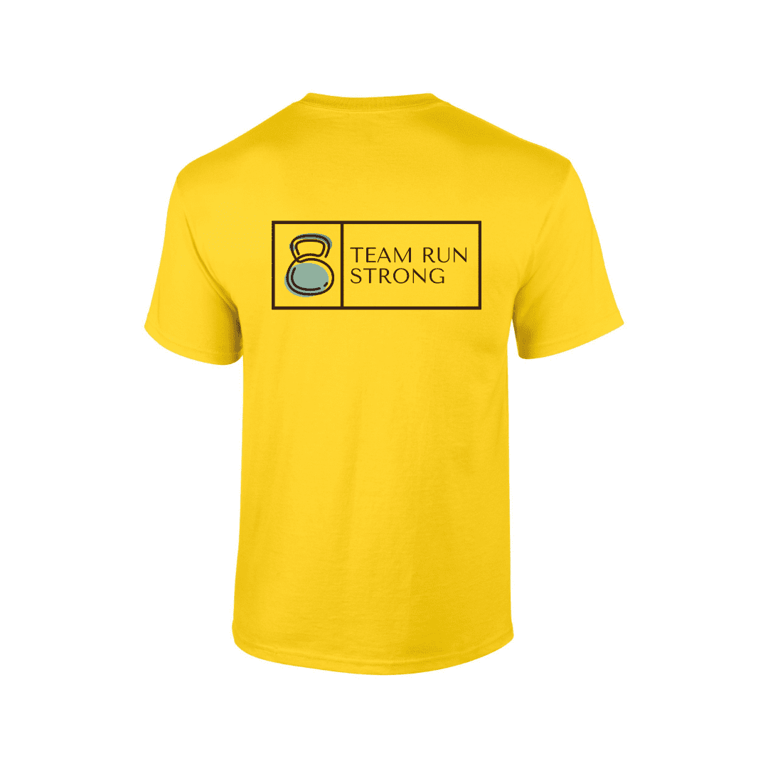 Team Run Strong - Cool Plus T-shirt Men (JC001) - Back