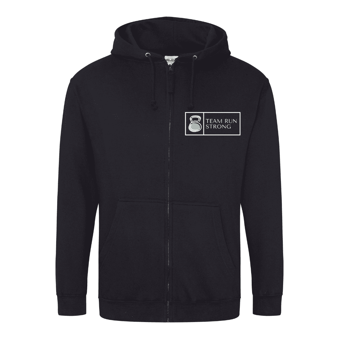 Team Run Strong - Zip Hoodie (JH050) - Front