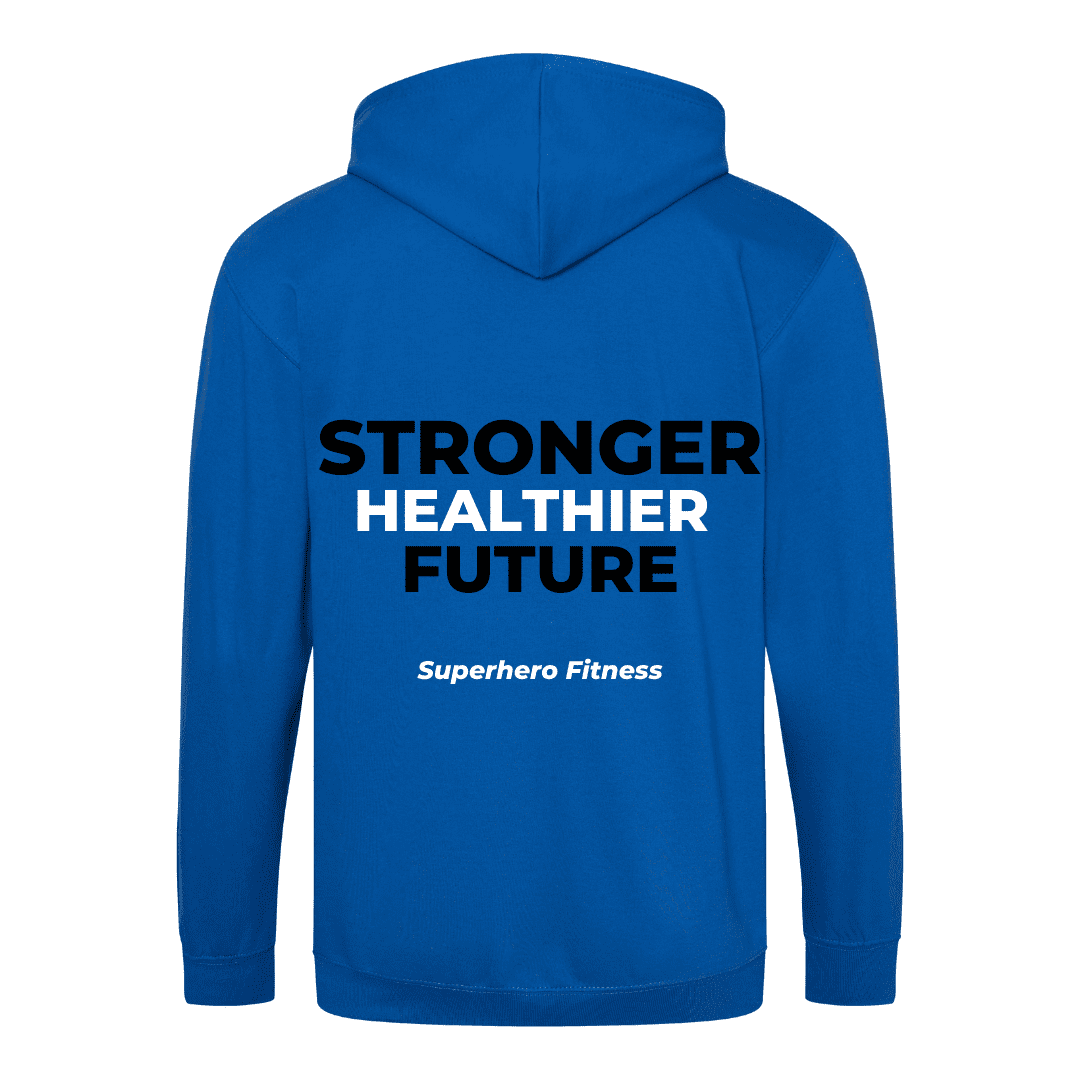 Zip Hoodie Royal Blue