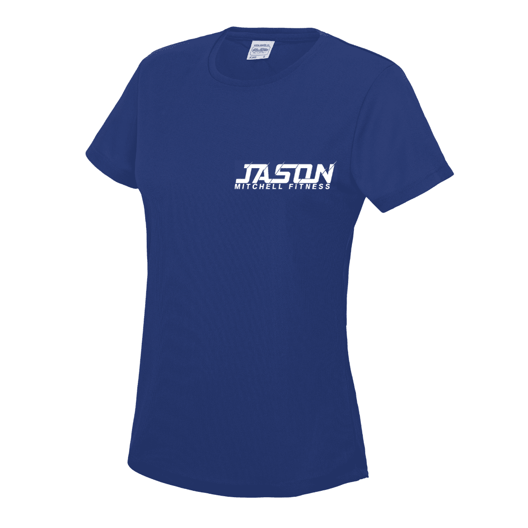 Jason Mitchell fitness- Cotton t-shirt Ladies (GD072) - Front
