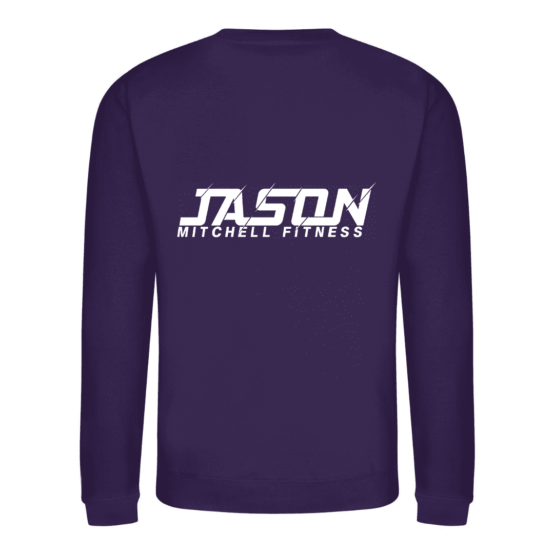 Purple swatshirt Back