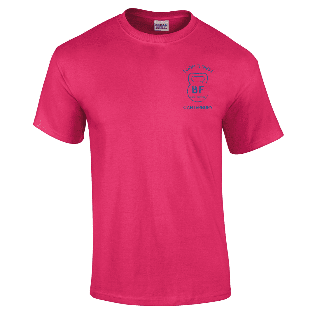 Boom fitness Cool Plus T-shirt Men Hot pink