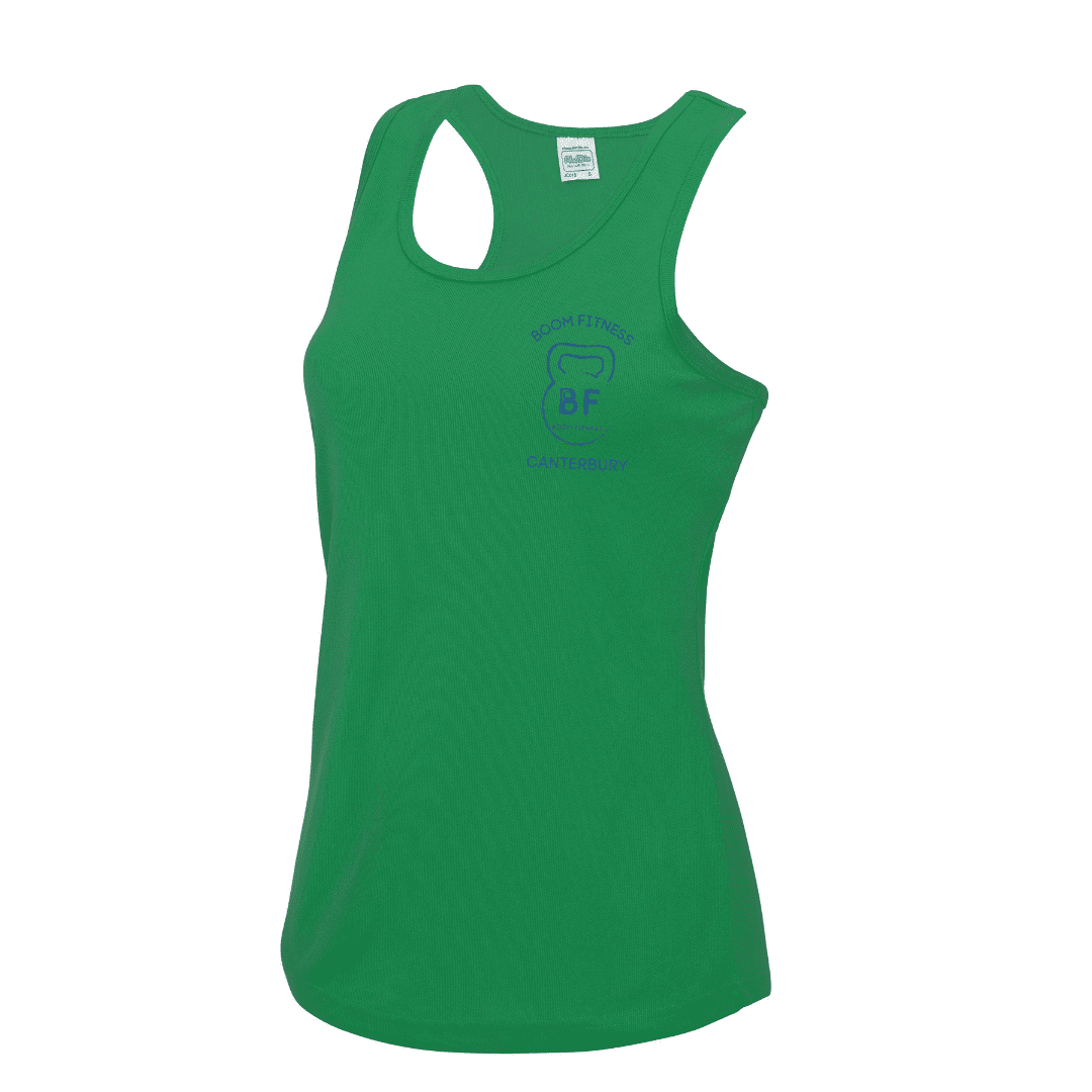 Boom fitness Cool Plus Vest Ladies Green