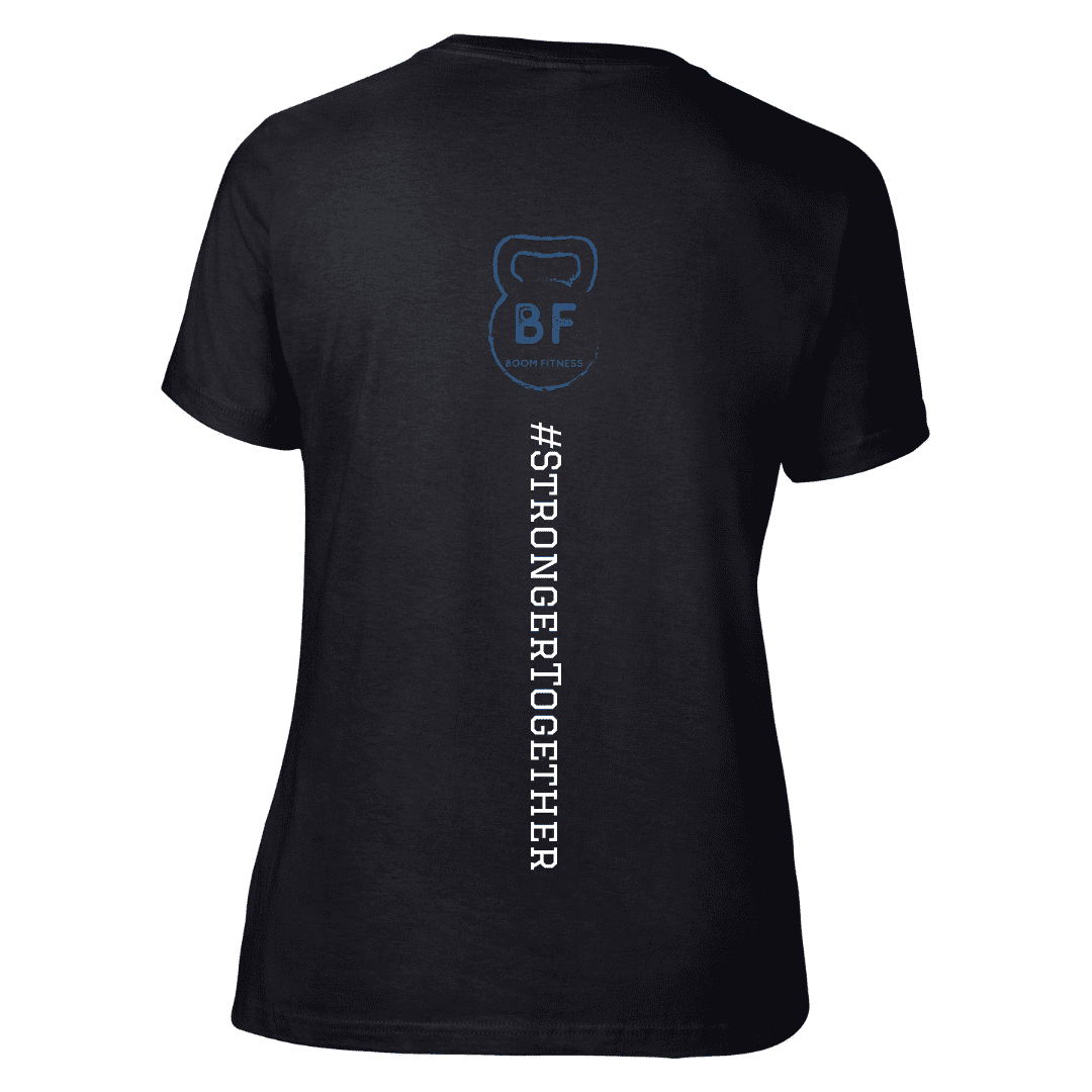 Boom fitness Cotton t-shirt Ladies Back