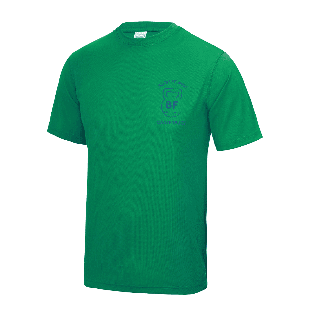 Boom fitness Cotton t-shirt Men Green