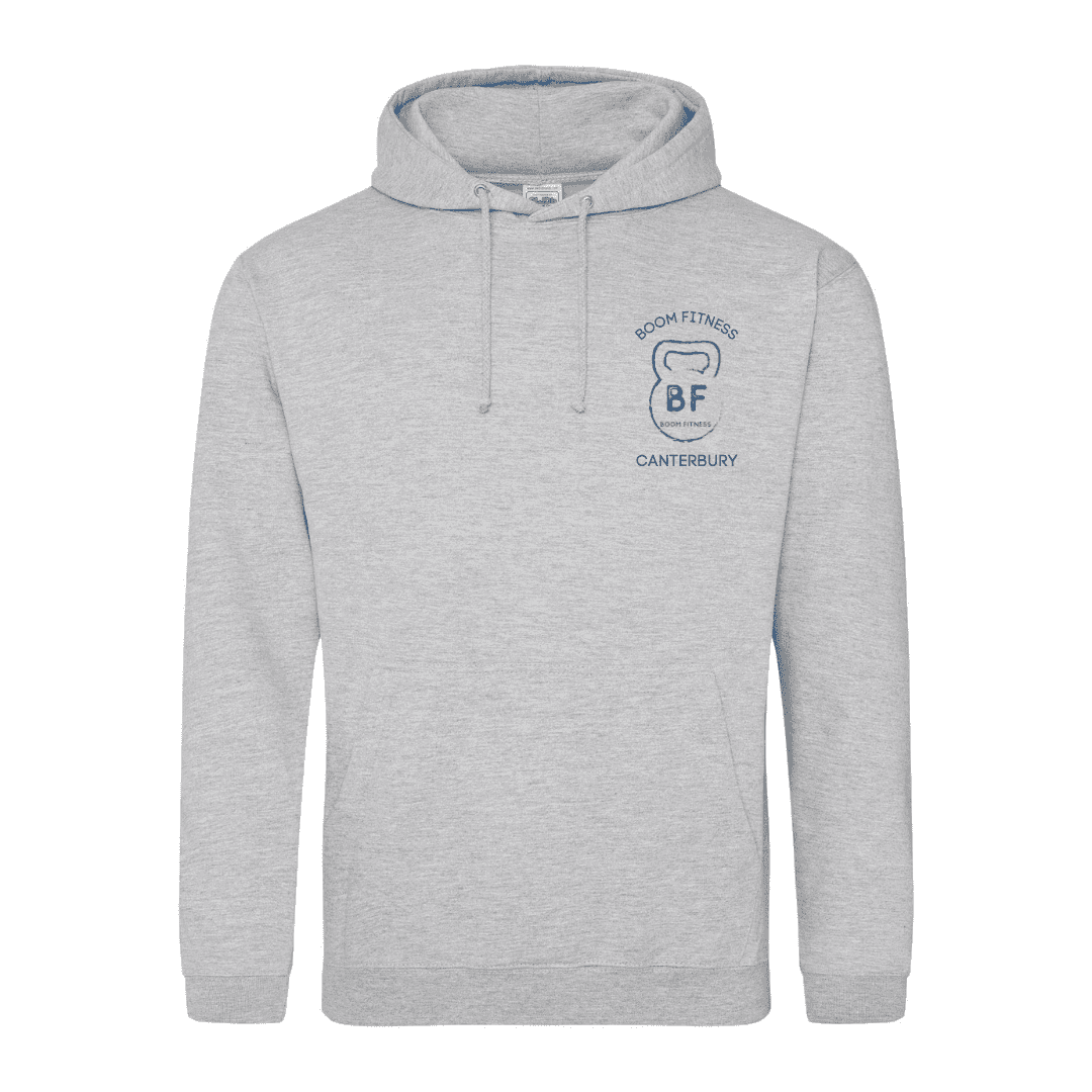 Boom fitness Hoodie Heather Grey