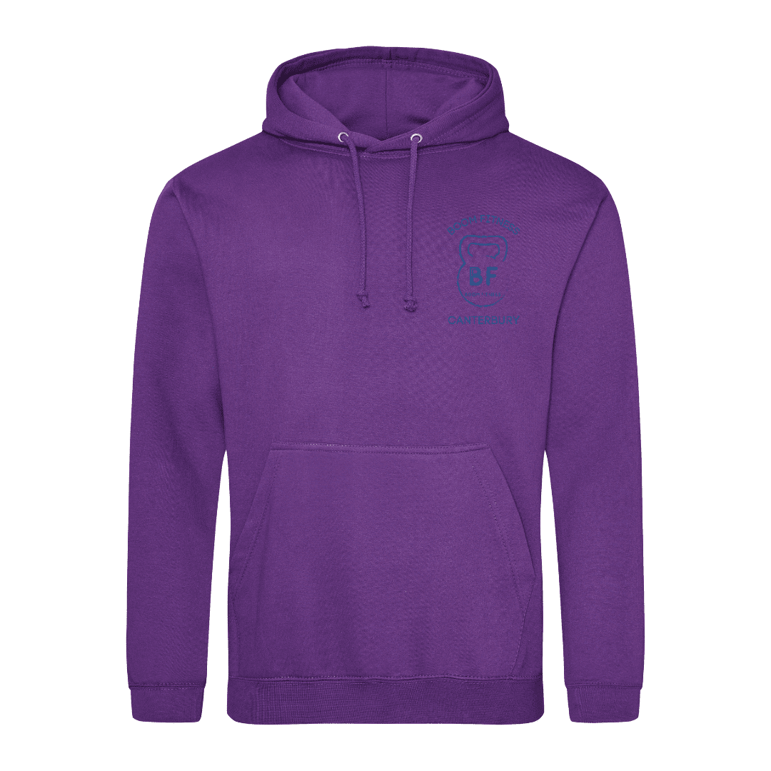 Boom fitness Hoodie Purple