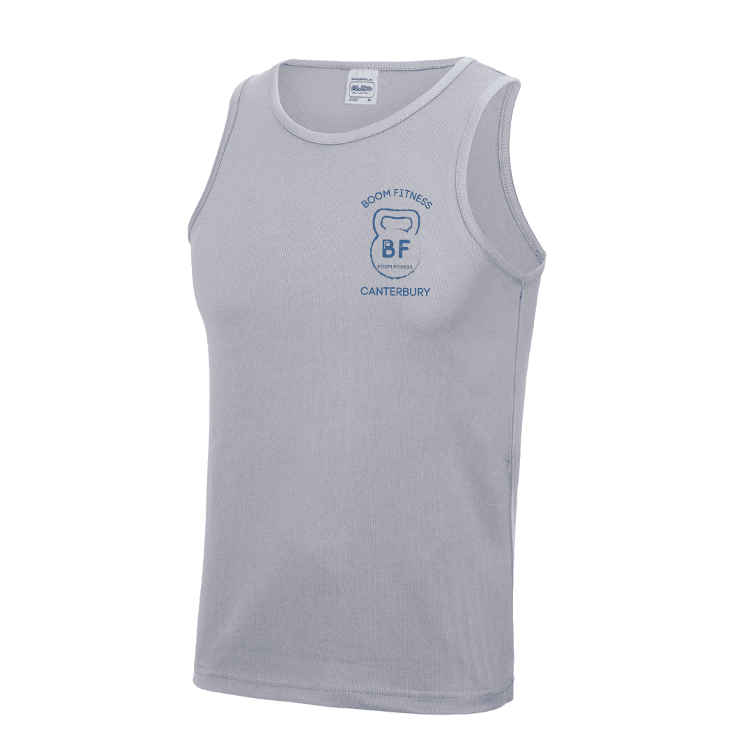 Boot fitness Cool Plus Vest Men Heather grey
