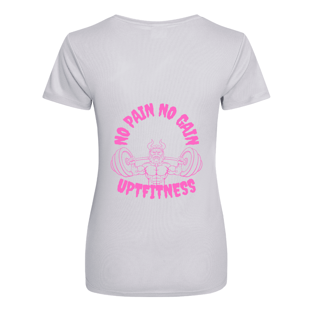 Cool Plus T-shirt Ladies Back 1 - Grey