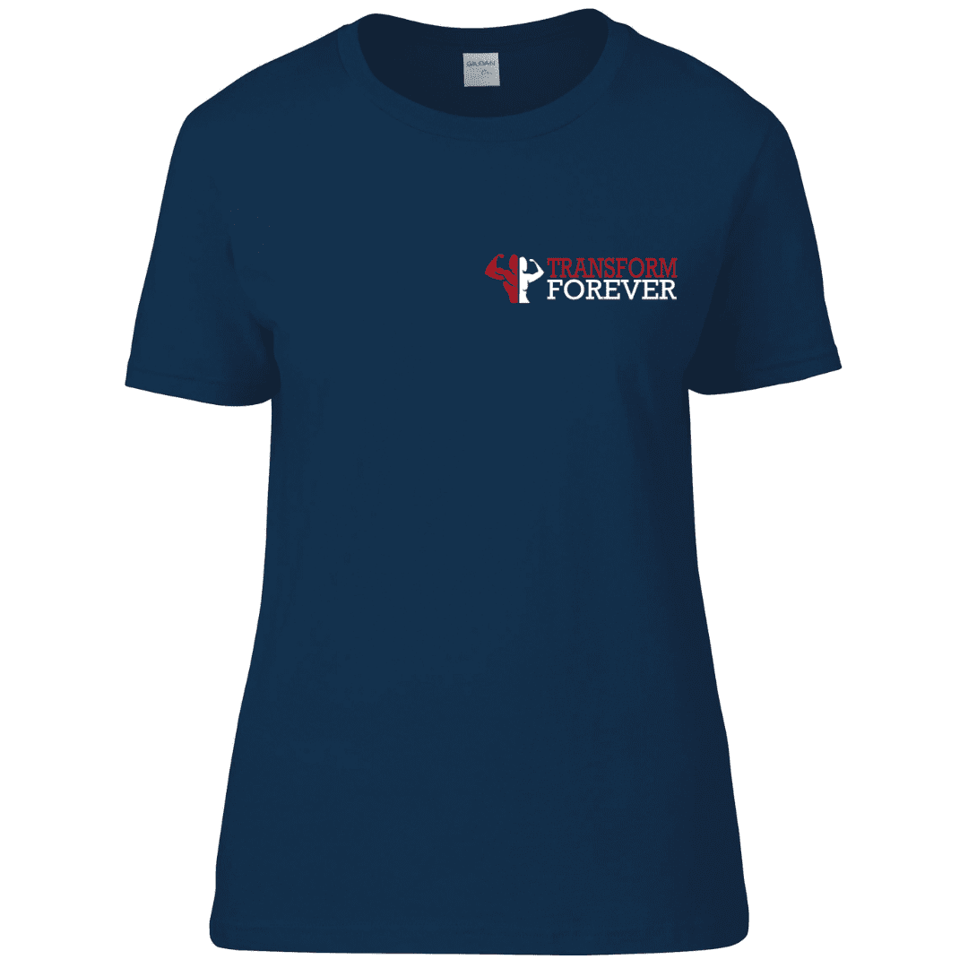 Cool Plus T-shirt Ladies Front - Navy