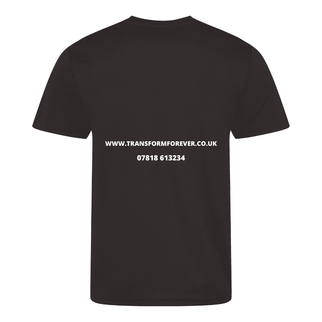 Cool Plus T-shirt Men Back - Black