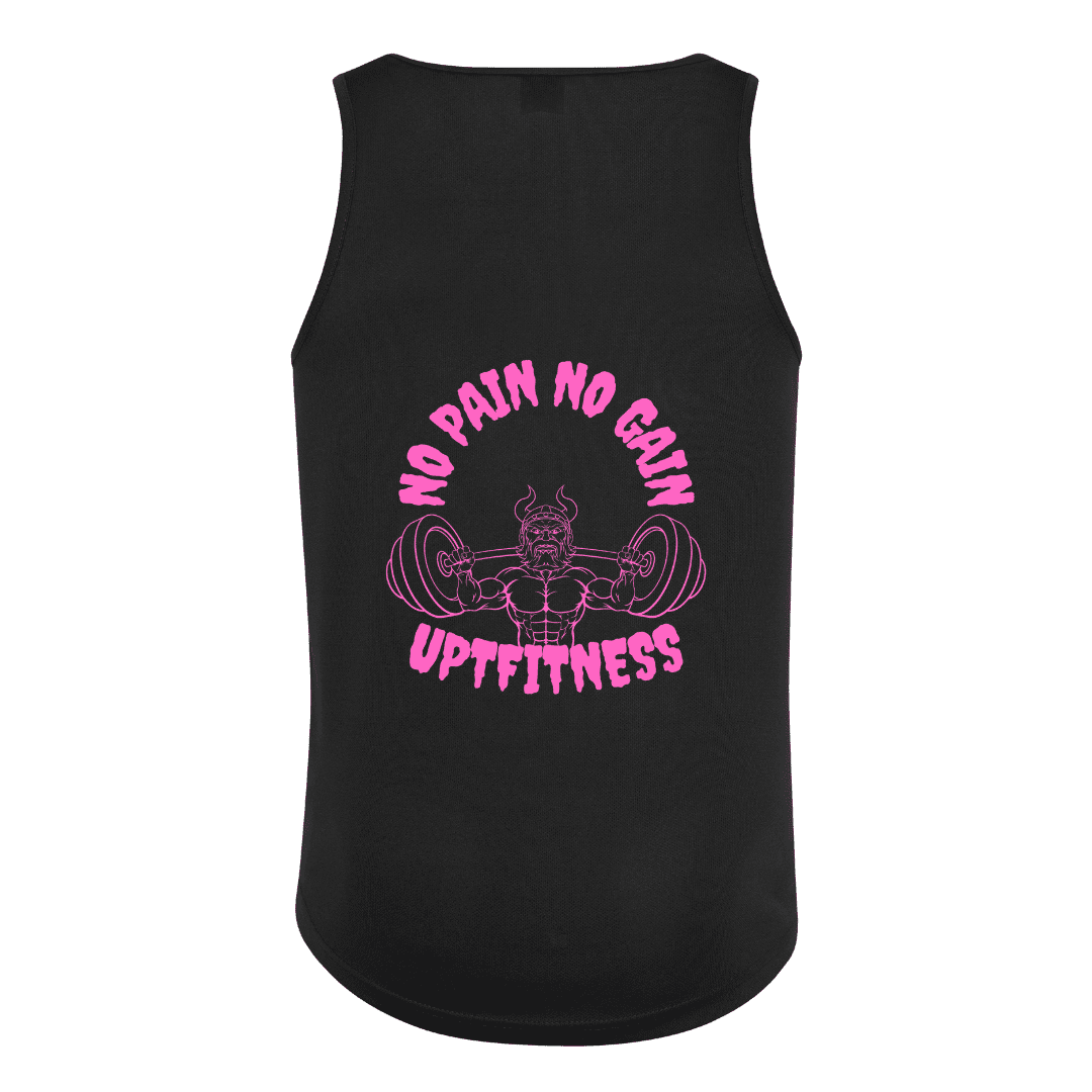 Cool Plus Vest Men Back 1 - Black