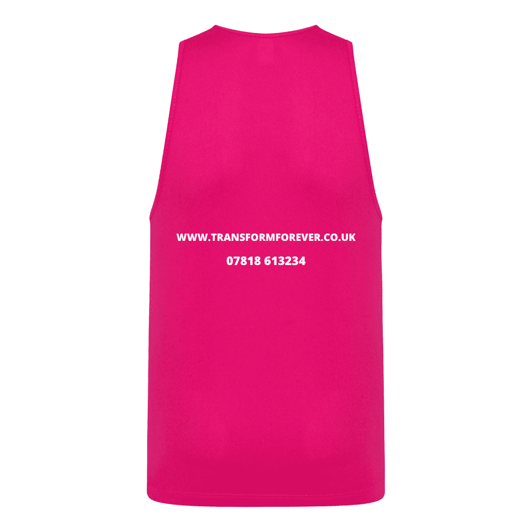 Cool Plus Vest Men Back - Pink