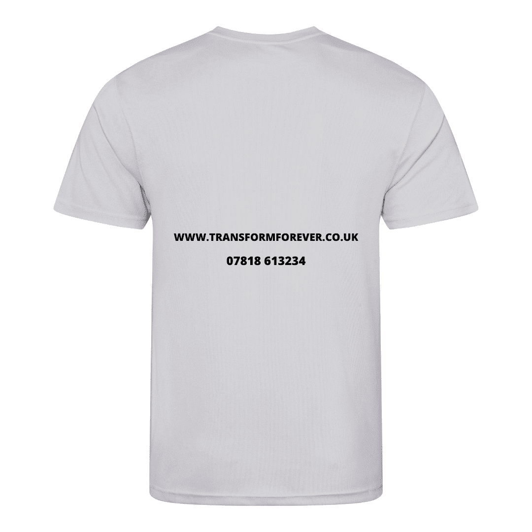 Cotton t-shirt Men Back - Grey