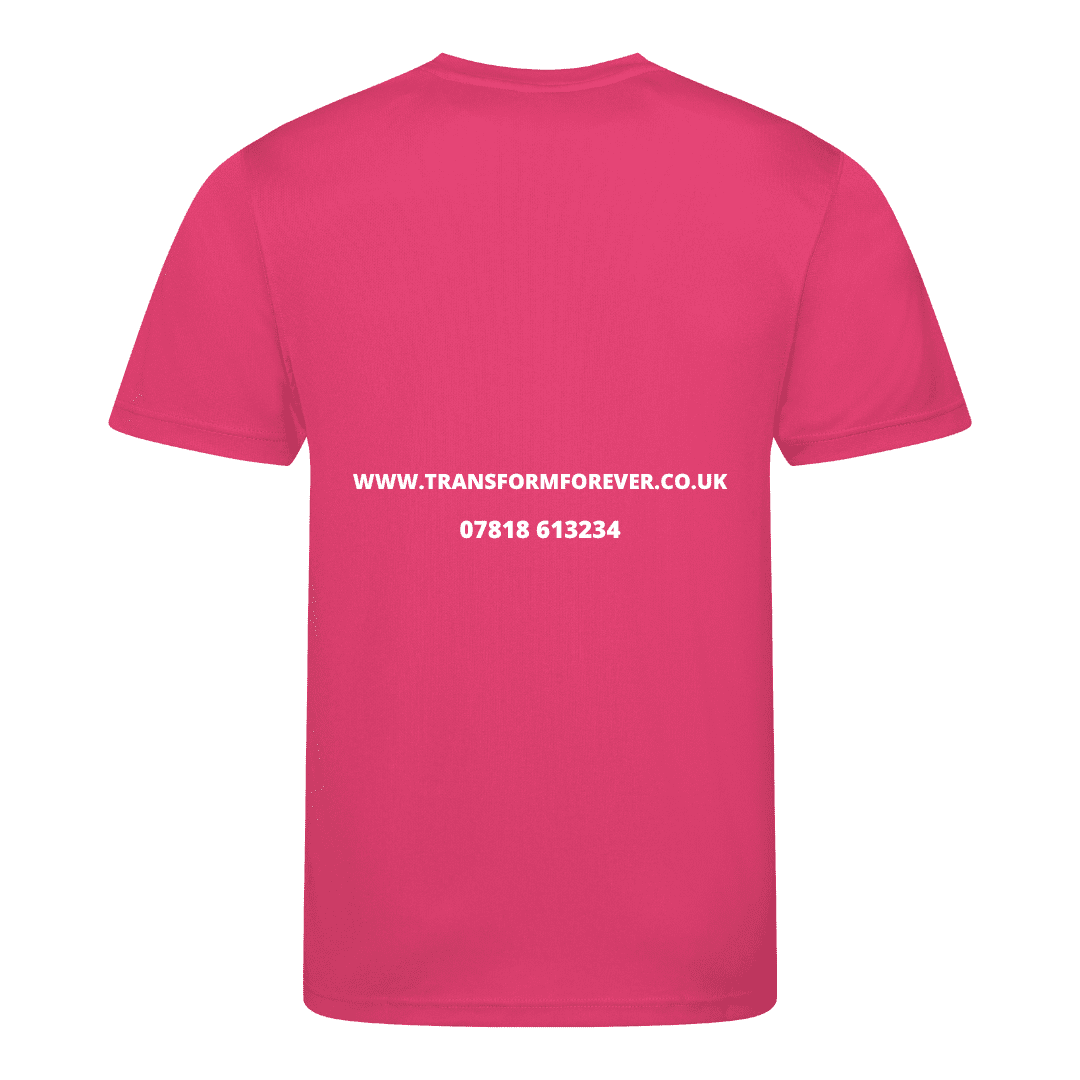 Cotton t-shirt Men Back - Pink