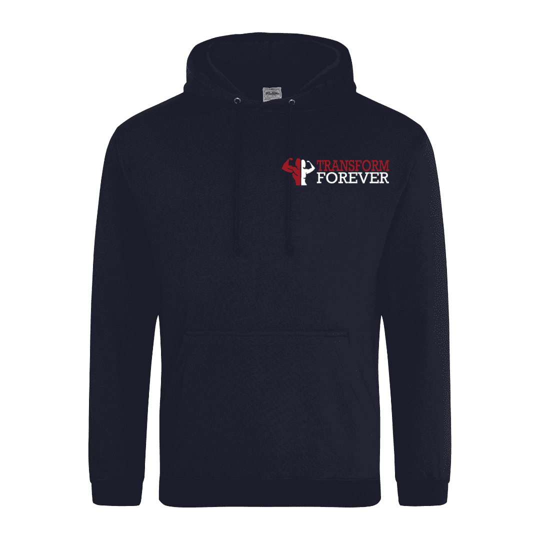 Hoodie Front - Navy blue