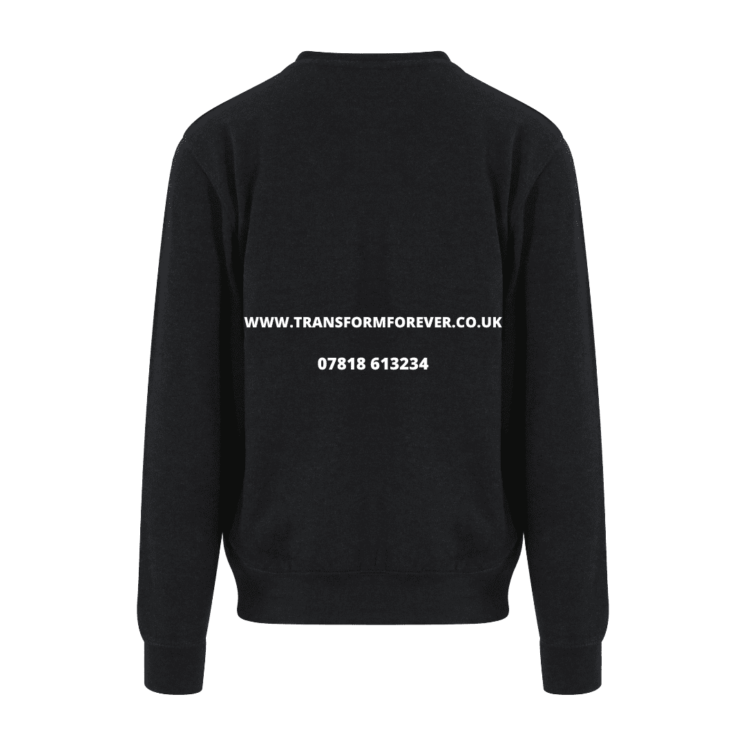 Sweatshirt Back - Black