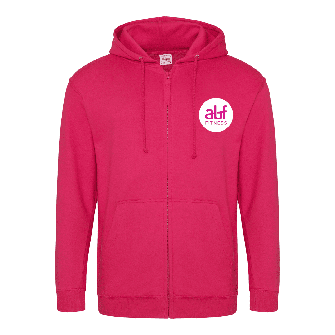 Zip hoodie Pink