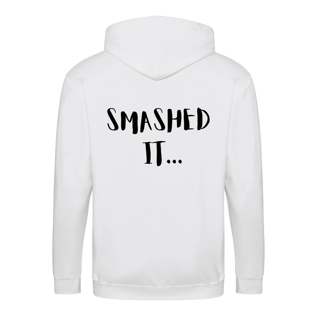 Zip hoodie Smashed it (3)