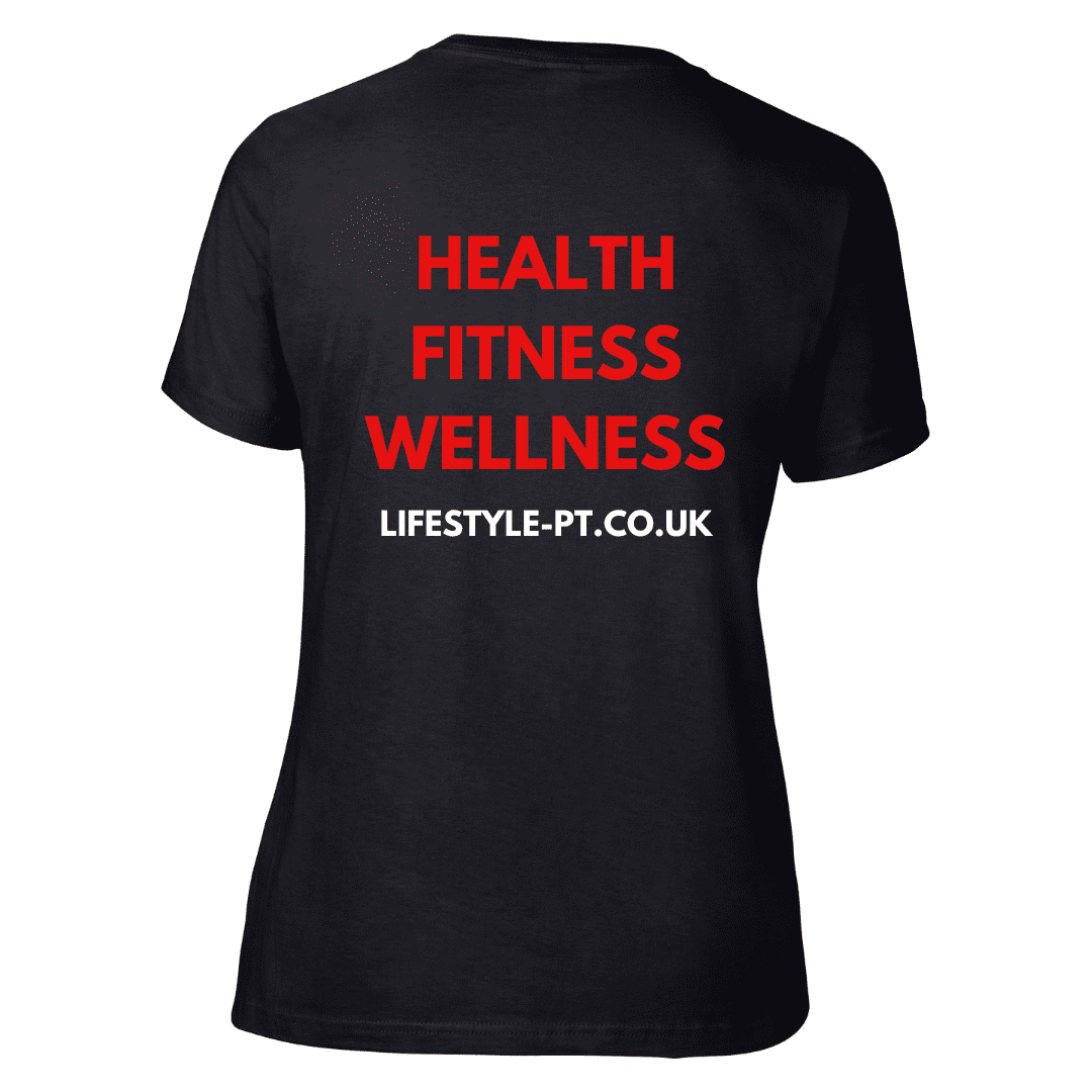 Cool tshirt Ladies black back