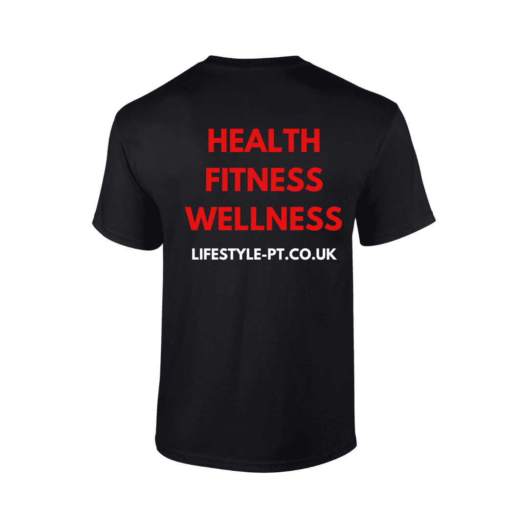 Cool tshirt Men black back