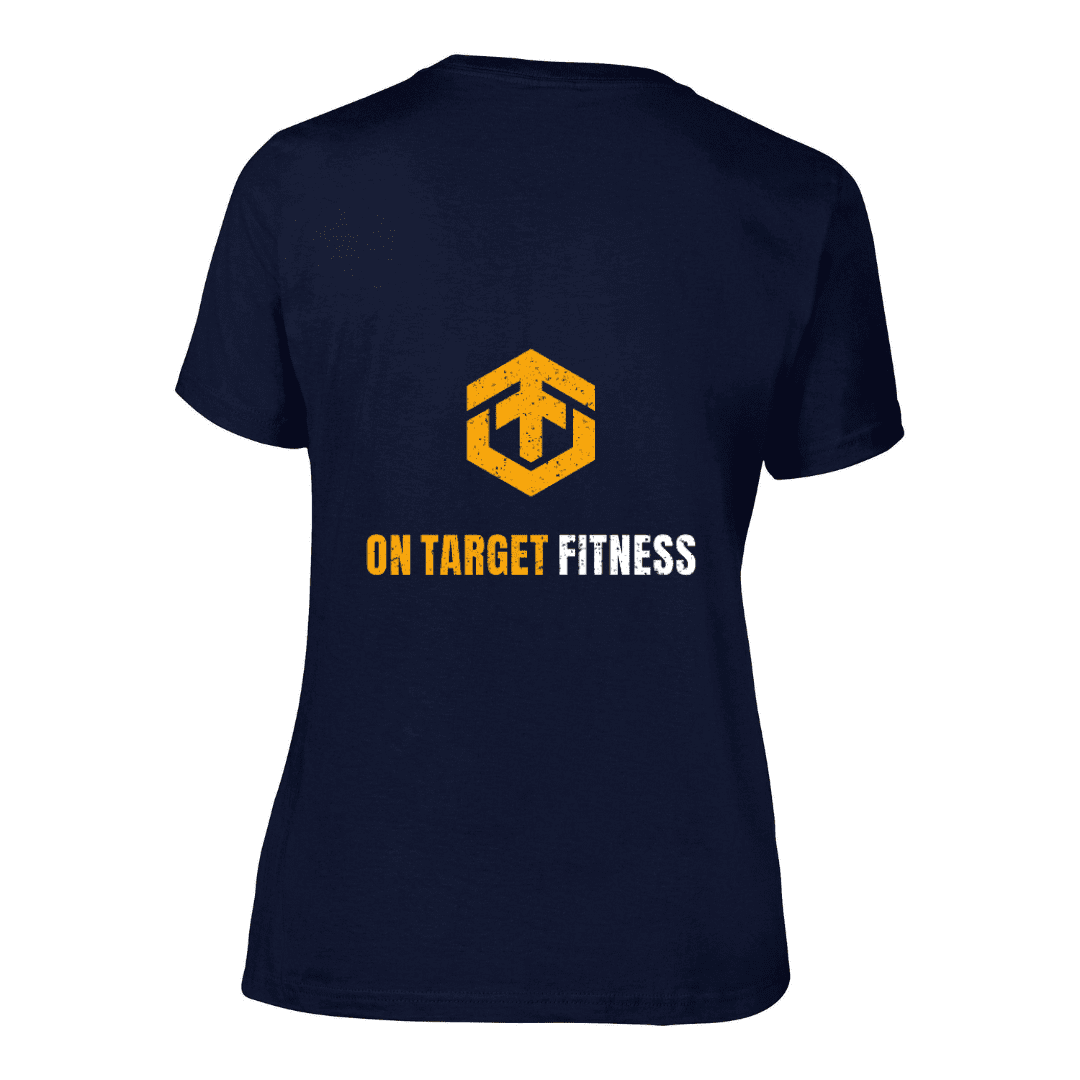 Cotton Ladies Navy Blue Back