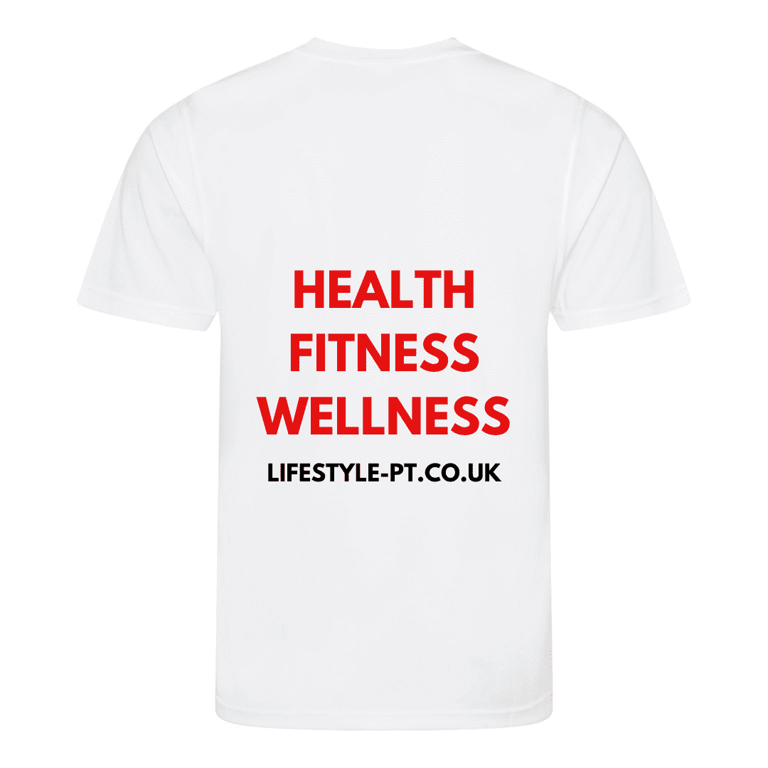 Cotton tshirt men white back