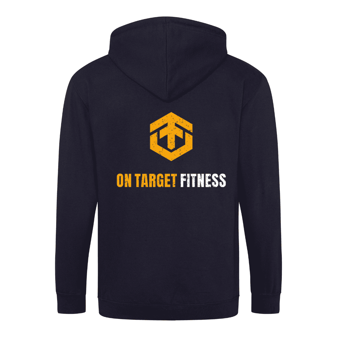 Hoodie Navy blue Back