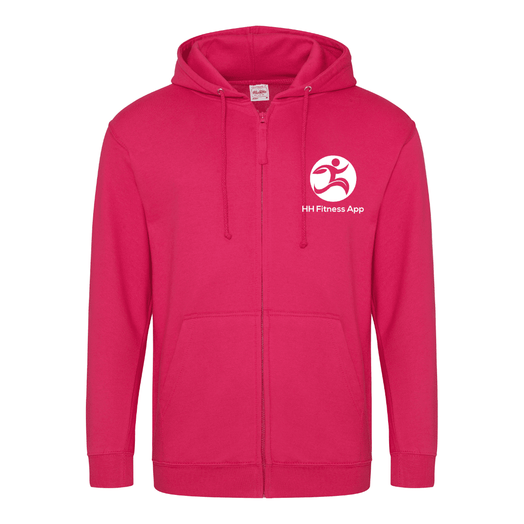 Zip hoodie Pink