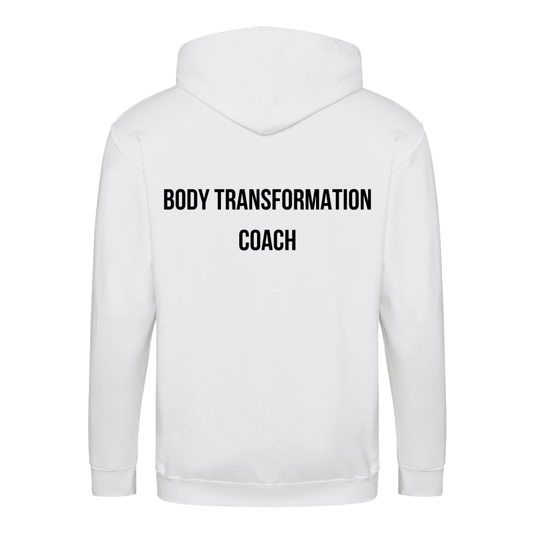 Zip hoodie White back (2)