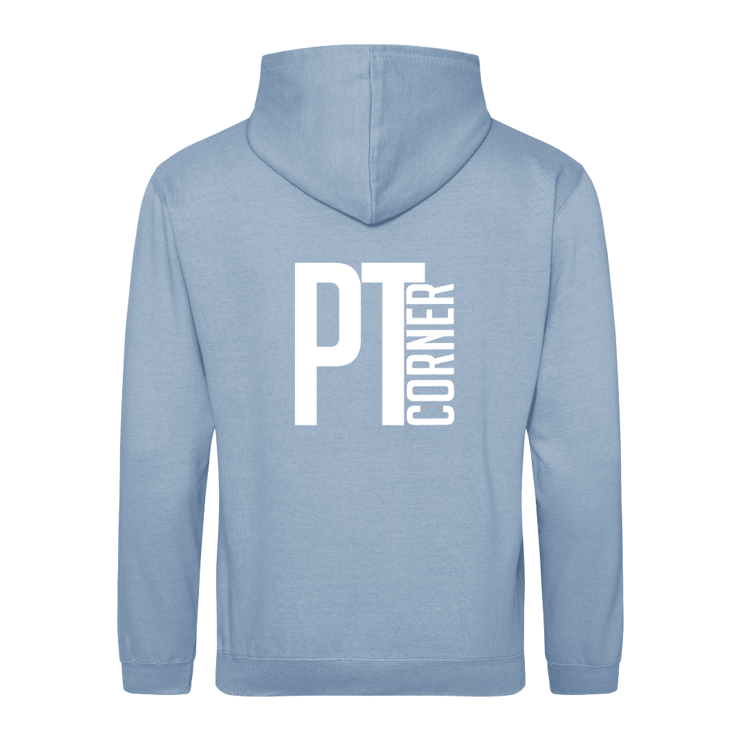Hoodie Dusty Blue Back