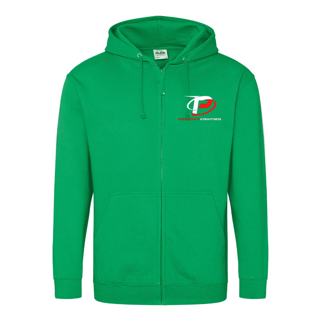 Zip hoodie Green