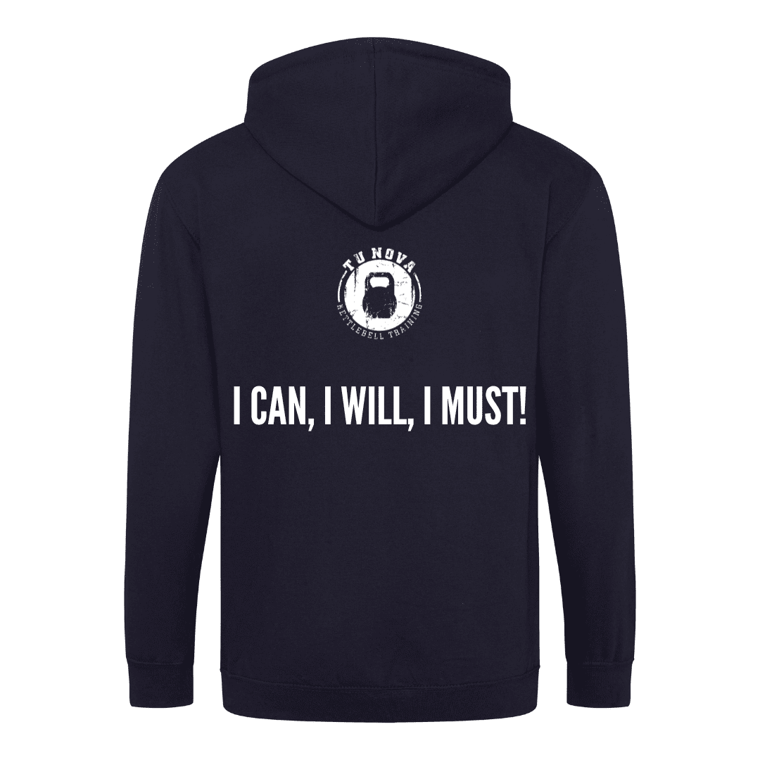 Hoodie Navy Blue back (2)