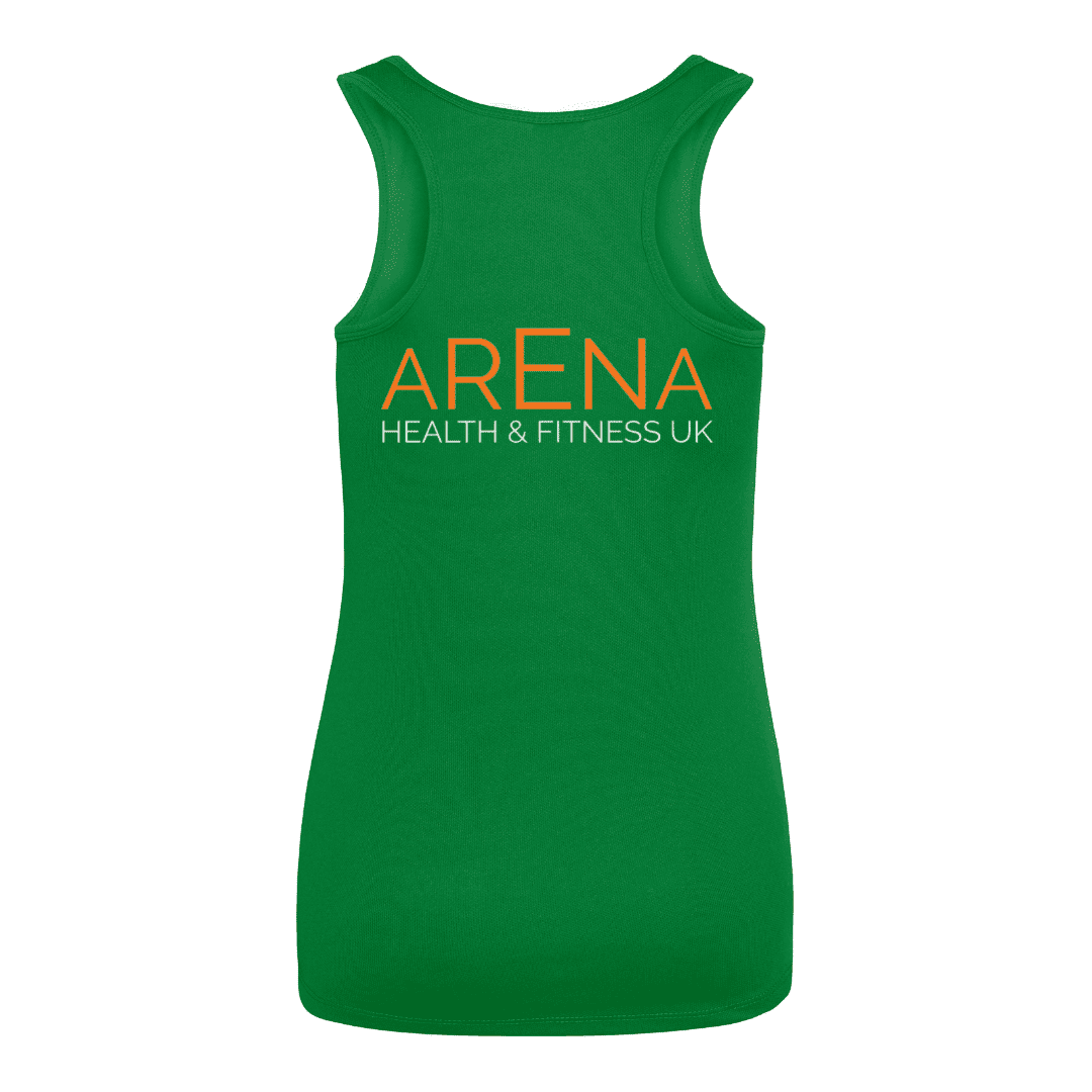 Ladies Vest Bottle Green (2)