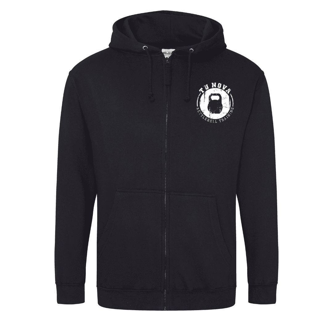 Zip hoodie Black
