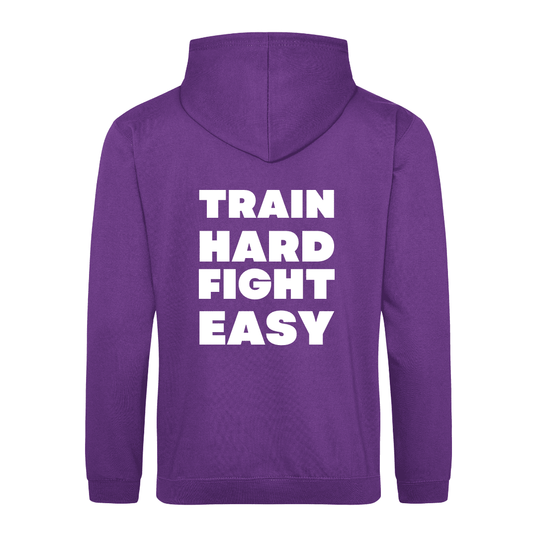 Hoodie Purple Back