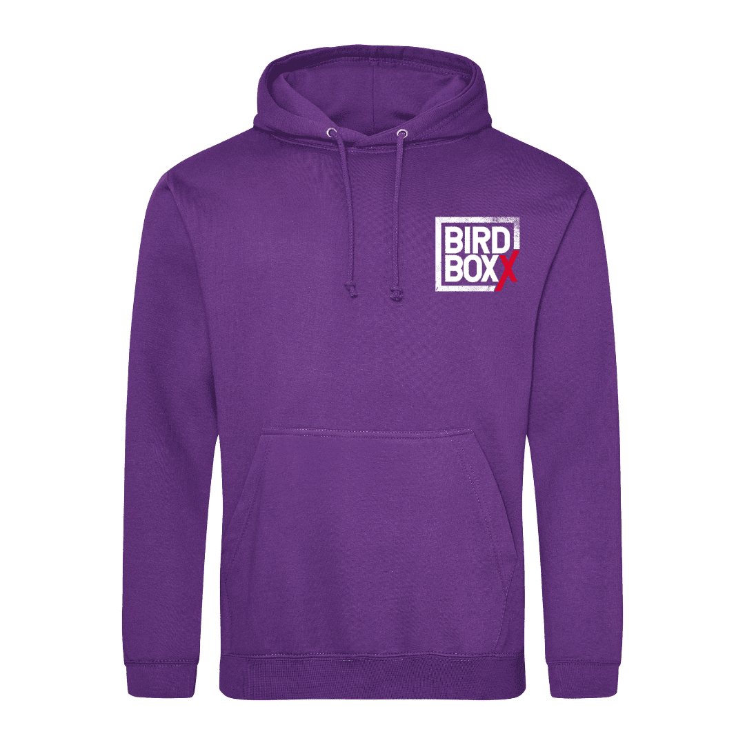 Hoodie Purple Front