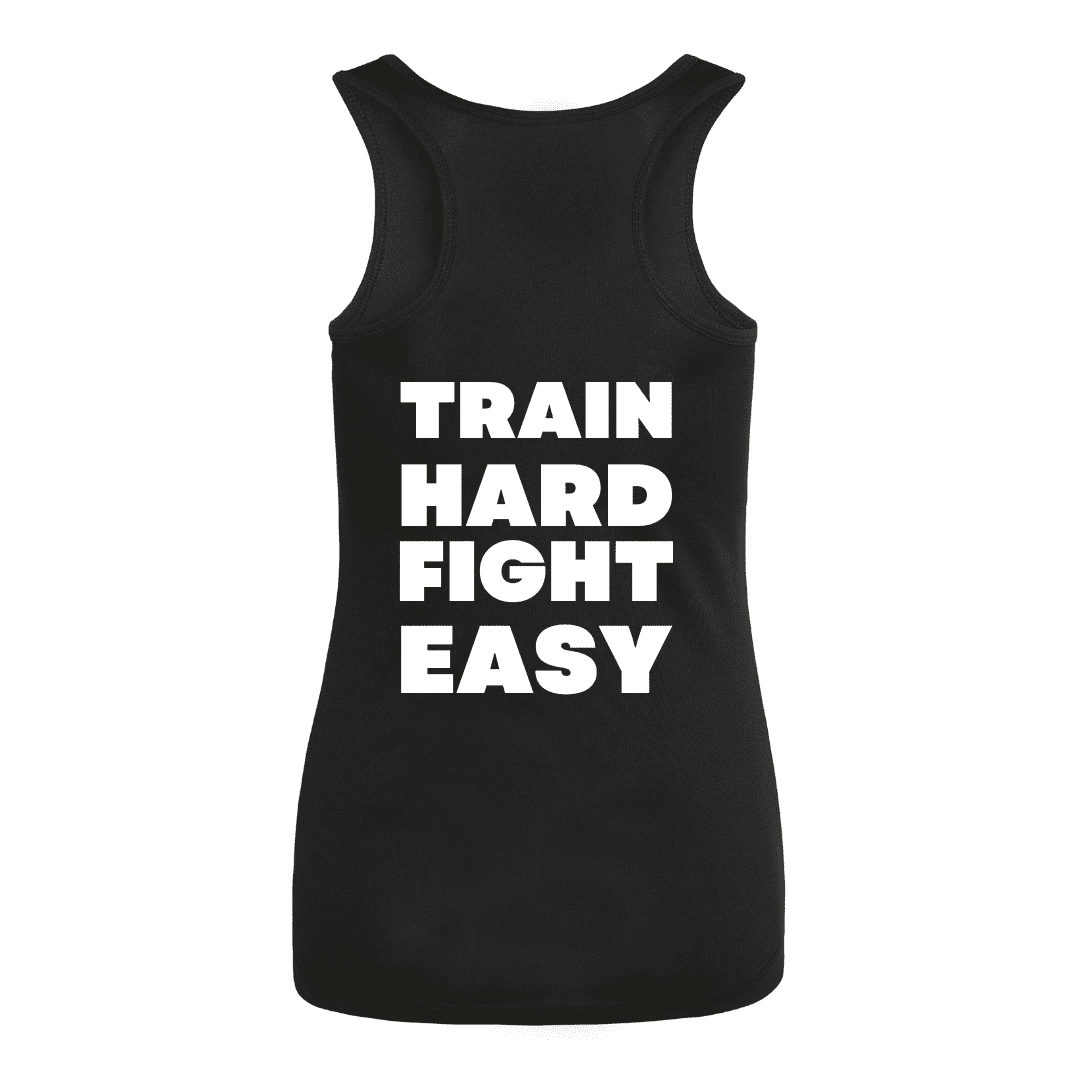 Vest Ladies Black Back