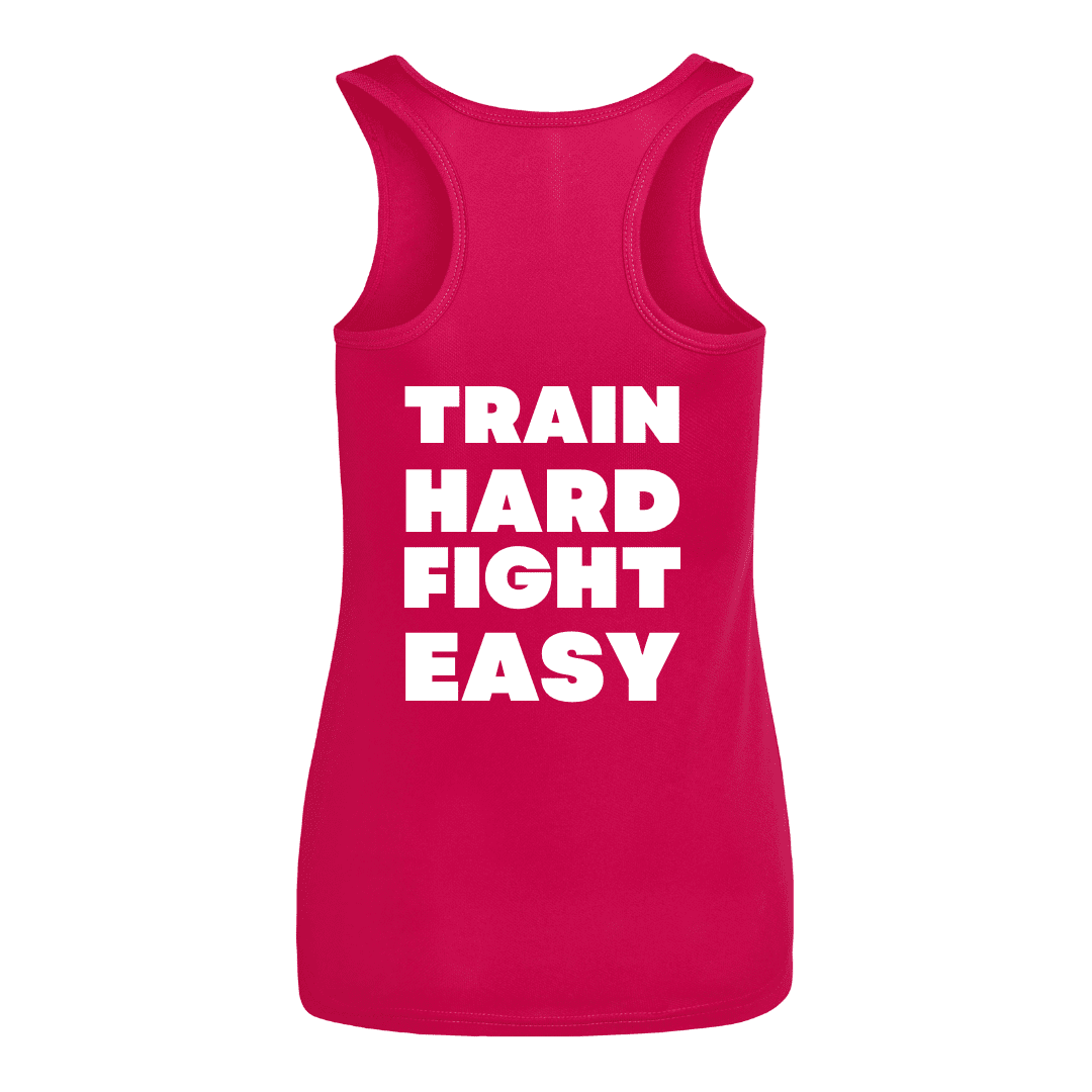 Vest Ladies Pink Back