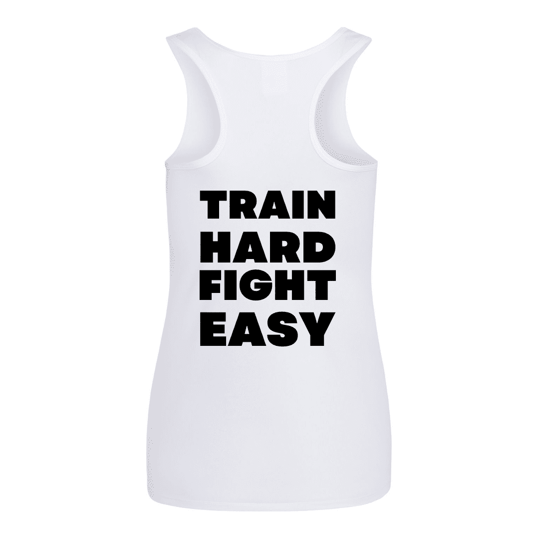 Vest Ladies White Back