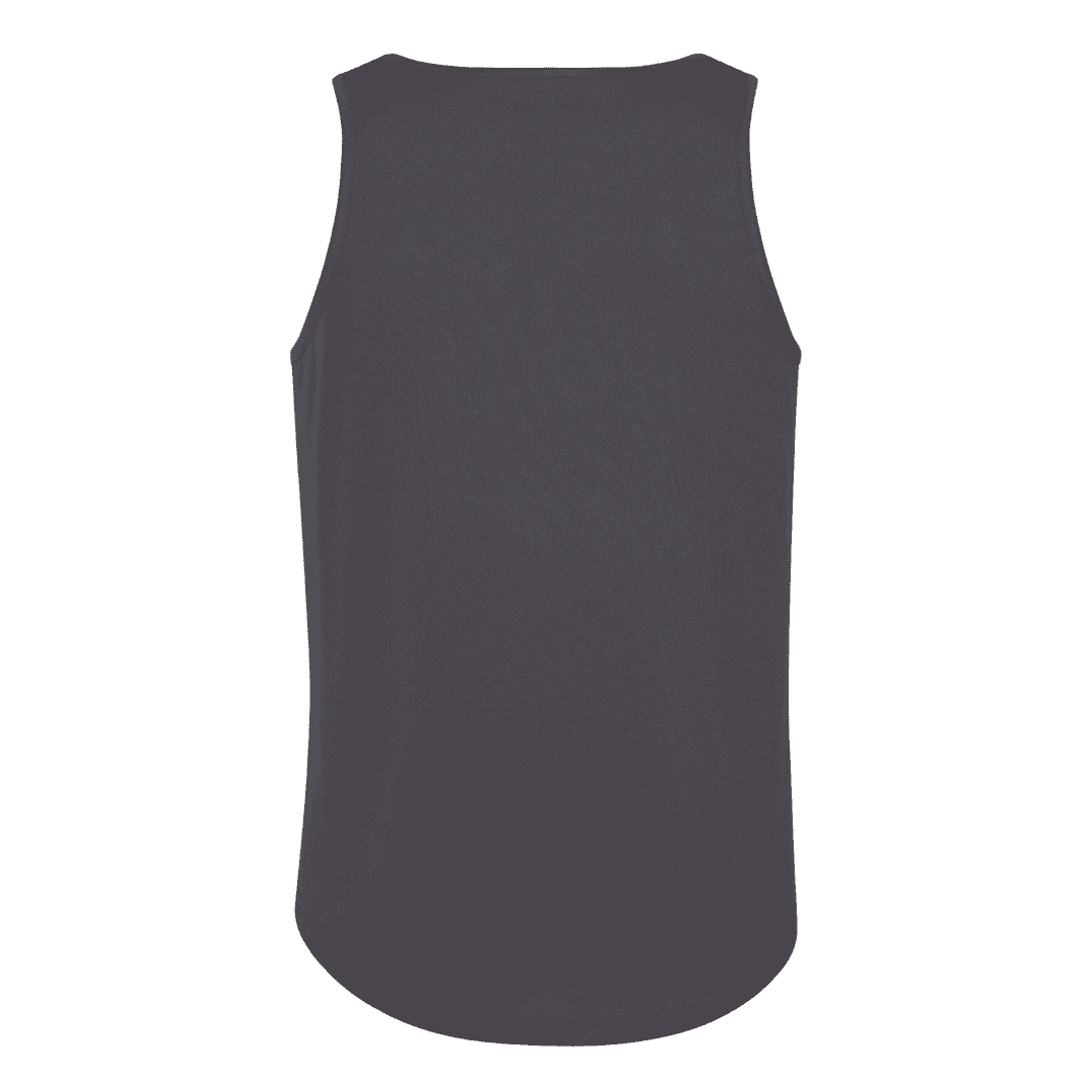 Vest Men Grey Plain