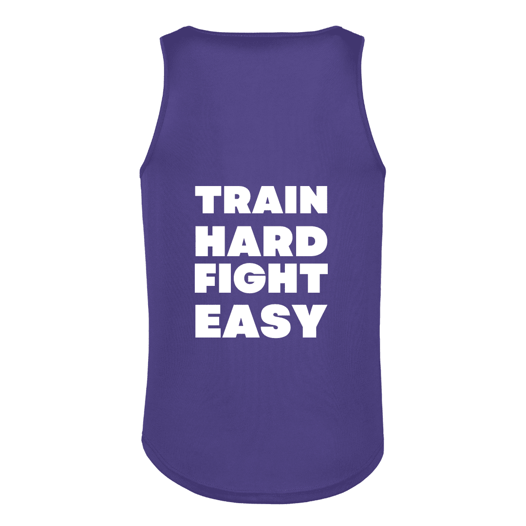 Vest Men Purple Back