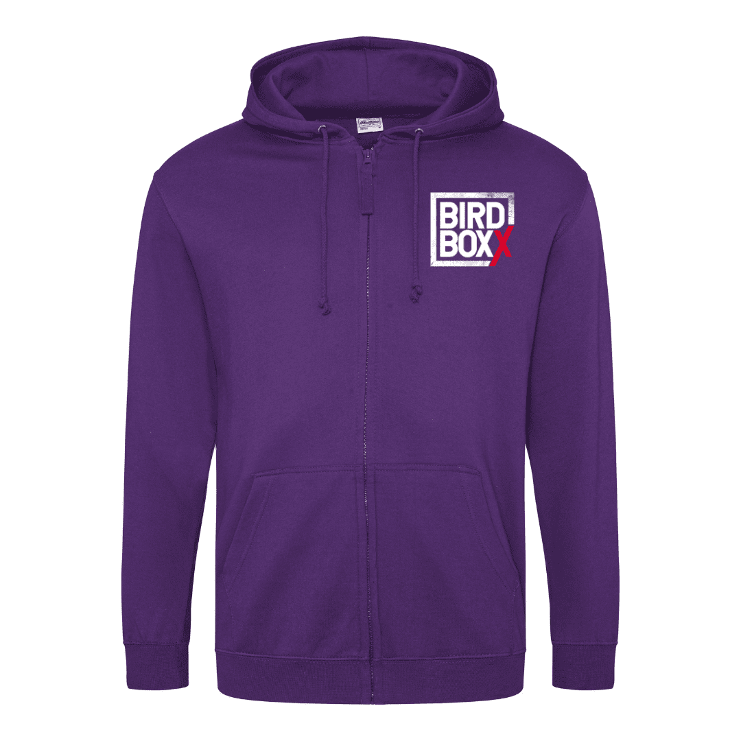 Zip Hoodie Purple