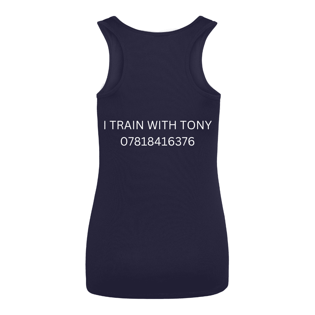 Ladies Vest Navy (2)