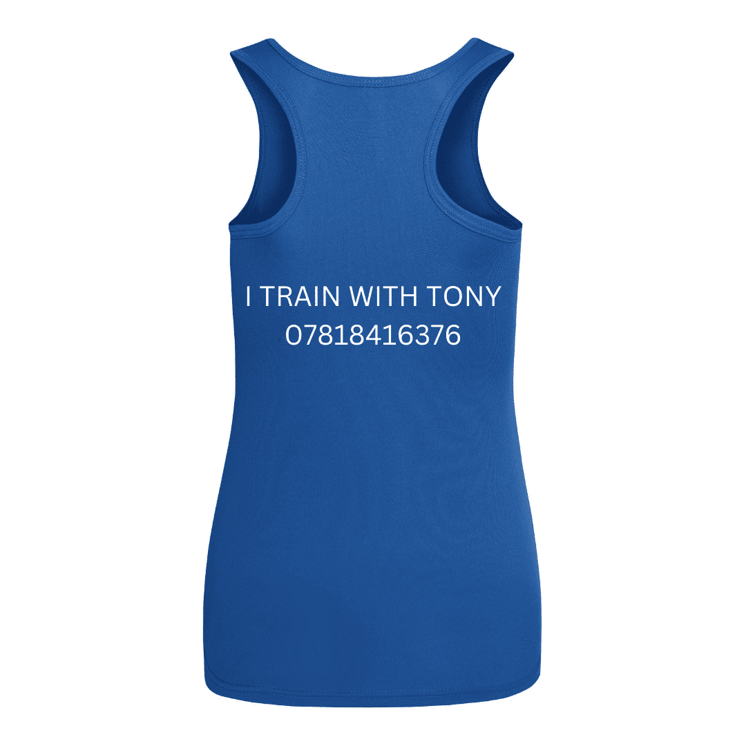 Ladies Vest Royal Blue (2)