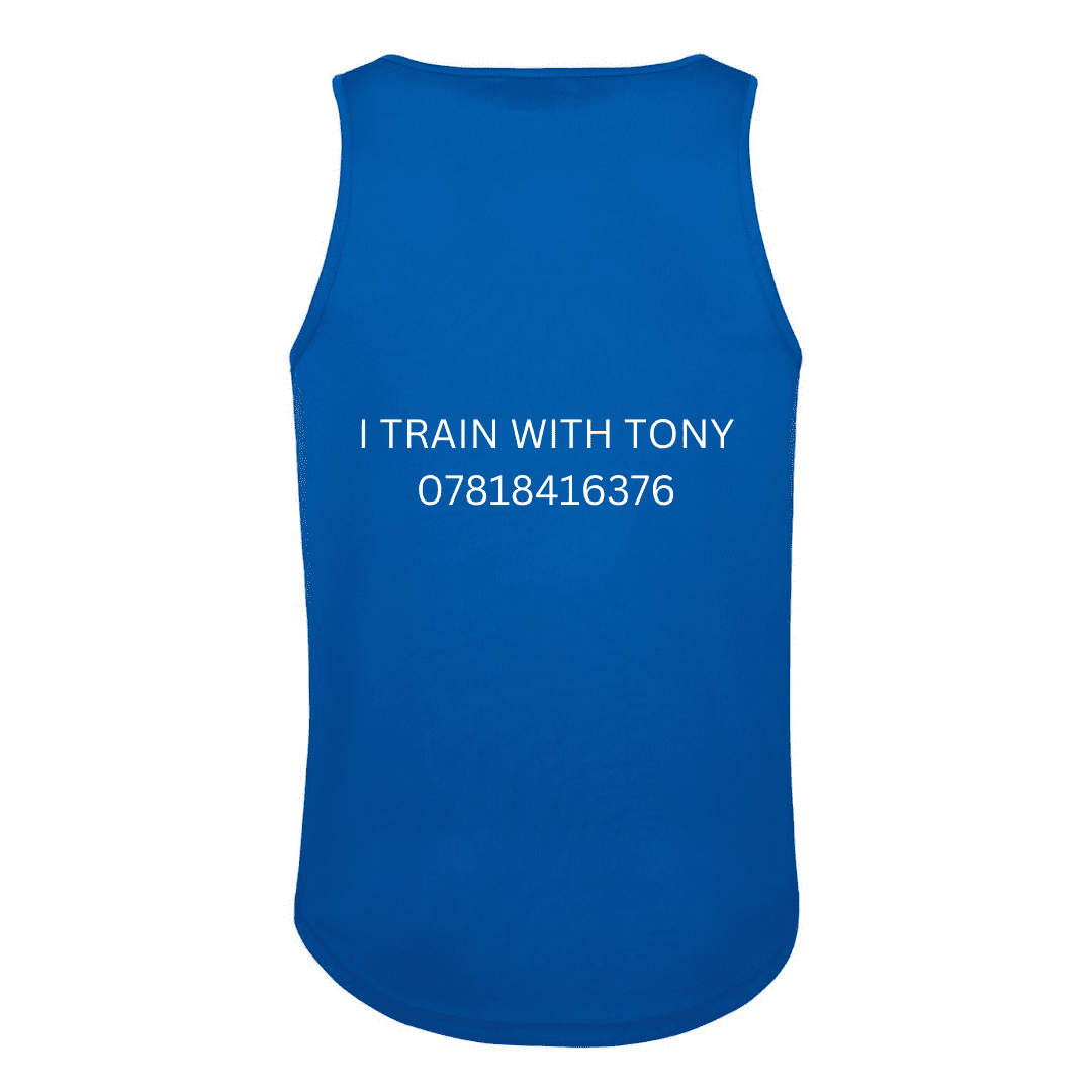 Mens vest Royal Blue