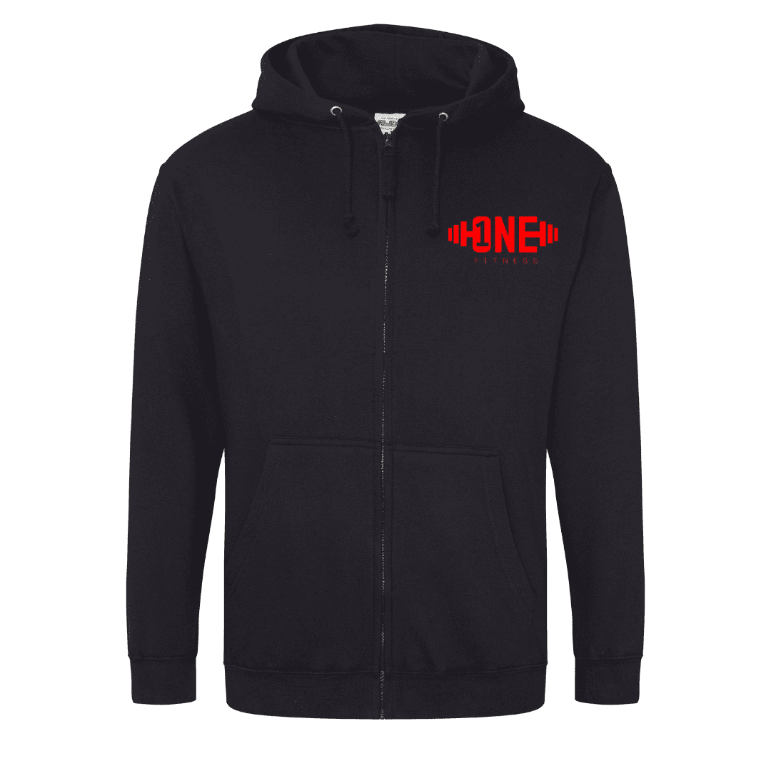 Black Hoodie Zip